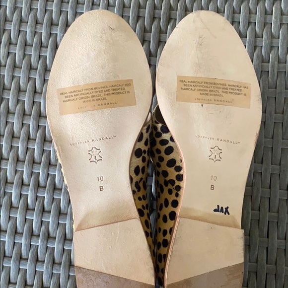 Loeffler Randall Hannele Haircalf Open Slip Loafer - Picture 5 of 7